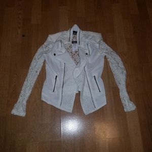 White lace jacket